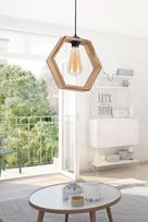 Opviq pakabinamas šviestuvas Hexagon Natural