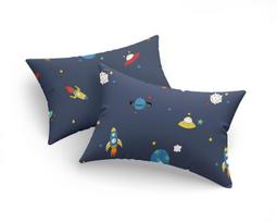 Eponj Home vaikiškas pagalvių užvalkalų komplektas Uzay, 50x70, 2 dalių