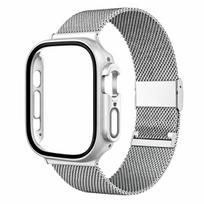 Apple Watch laikrodžio dėklas su stiklu, kilpos dirželis, reguliuojamas, 1 vnt.