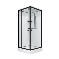 Dušo kabina GOTLAND Berta 90*90*215cm, žemas padėklas
