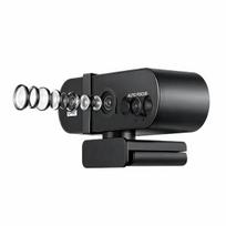 Kompiuterio (WEB) kamera 4K internetinė kamera USB, su privatumo dangteliu, 1 vnt.