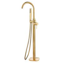 Pastatomas vonios maišytuvas Laveo Pola, Gold