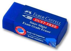 Faber-castell trintukas be dulkių, mėlynas