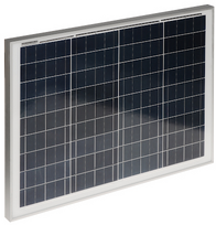 Justsolar Opti SAULĖS PANELIS SP-50-AF RIGIDUS SU ALIUMININIU REMU