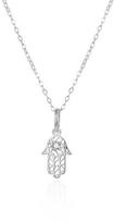 Agato Sidabrinis Hamsa karoliai - Fatima AGT-N012W ranka (grandinė, pakabukas)