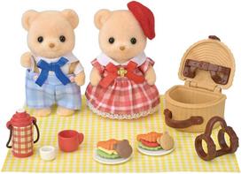 SYLVANIAN FAMILIES Rinkinys „Sausaininių meškučių iškyla“