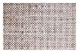 Pintas stalo serviravimo padėkliukas, kreminės sp., 43 x 28 cm