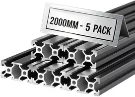 VEVOR 5 vnt. 2040 aliuminio profilių 2000 mm