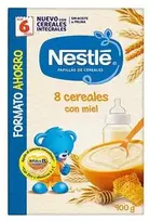 Nestle Nestlé košė 8 pilno grūdo grūdai su medumi 6 mėn