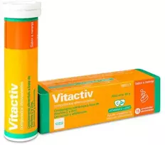 Teva Pharma Teva Vitactiv 15 Effervescent Tablets 60g