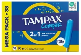 Tampax Compak Tampón Regular 38 U