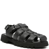 Basutės vyrams, Juoda, Sandals