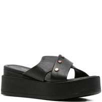 Klumpės moterims, Juoda, Slippers, SERGIO MORETTI