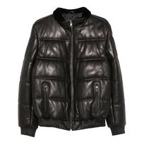 Odinė striukė vyrams, Juoda, Leather jacket