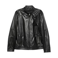 Odinė striukė vyrams, Juoda, Leather jacket