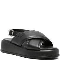 Basutės moterims, Juoda, Sandals
