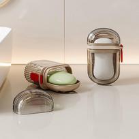 Portable Soap Dish Sealed Storage Box Waterproof Travel Home Bathroom Soap Box Camping Portable Storage Soap Box