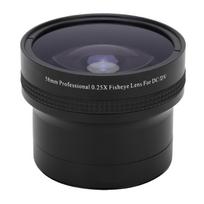 58MM 0.25x Super Macro Kamera Žuvies akies objektyvo sriegis Objektyvas CanonNikon DSLR SLR Kamerai