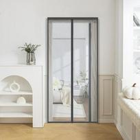 2024 Magnetinė užuolaida nuo uodų: Tvirtas vasarinis tinklelis durims su Velcro užsegimu In Stock