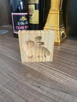 Portable Wooden Gingerbread Cookie Mold Cutter for DIY Parent-Child Baking