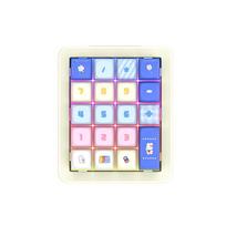 MKESPNGASKET Gasket RGB Hot-Swappable Wired Mechanical Gaming Keyboard chaki