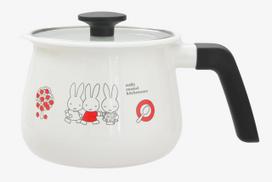 Emile Miffy Enamel 16cm GoodPlus+ Multi-Pot balta