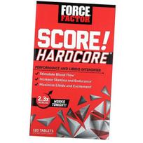 Performance and Libido Enhancement, SCORE Hardcore Performance and Libido Intensifier, Force Factor 120 tabs (71641025) 120tab