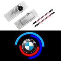 2x LED durų pasitikimo žibintai automobiliui BMW X1 X2 X3 X4 X5 X6 1 3 4 5 6 7 serijos M5 E90 E92 M3 E60 E61 E65 F01 F02 F10 F30 F48 G30 G38