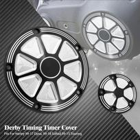 Motorcycle 5 Holes Derby Clutch Timing Timer Cover Engine Covers For Harley Dyna Touring Softail Electra Glide FLHR FXD 99-2017 Derby Timing Cover B