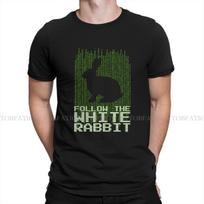 Sekite baltąjį triušį Grafinis T-shirt The Matrix Filmas Spausdinimas Streetwear Laisvalaikio T-shirt Vyrams Trumpomis Rankovėmis Dovana Drabužiai - M... S įvairiaspalvis