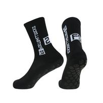 Professional Sports Soccer Socks Non-Slip Dot Adhesive Sole Terry Cushioned Thickened Unisex Mid-Calf Socks Free Size juoda