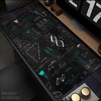 Equation Large Mouse Pad Pc Gamer Math Chemistry Physics Objects Gaming Accessories Teclado Mat Deskmat Laptop  Mousepad d 800x400x2mm