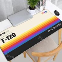 Gaming Mouse Pad Retro VHS tape Style Rubber Rug Nonslip Speed Desk Mat Big Keyboard Cartoon Cool offices Accessories Mousepad 400x900x2MM