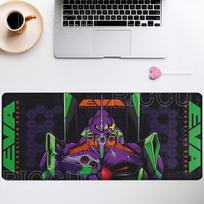 EEEvangelione Large Mouse Pad Gamer XXL Office Accessories Computer Gaming keyboard Mousepad Anime PC HD Printing XXL Desk Mat LockEdge 400x800x2mm