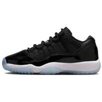 Air Jordan 11 Retro Low GS low top basketball shoes black white round toe lace up unisex FV5121-004 36
