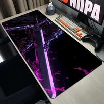 Black White Anime Mouse Pad Guts sword in berserk Gamer Mouse Mat Computer gaming Accessories Keyboard Laptop mouse Desk pad 400x800x2MM