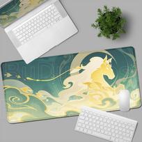 HD Printing Genshin Impact Nordkalai Character Pattern Mousepad Columbina Jahoda Zibai Laptop Gamer Mouse Pad XXL Anime Desk Mat 800x300x2mm