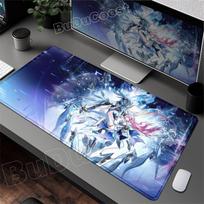 Luuk Herssen Aemeath Wuthering Waves Game Mouse Pad Nonslip Thickened Large Desk Mat Lockedge Office Student PC Gaming MousePad 800x300x2mm