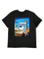 Salvador Dali Digital Painting Salvador Dali Artwork T-Shirt T-Shirts Man Funny Gifts Vintage Graphic Tee T Shirts Men S įvairiaspalvis