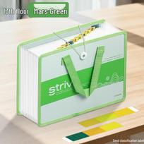 Stand-up Accordion Bag Multi-layer Folder A4 Storage Box for Students