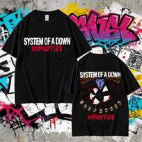 2025 Summer System of A Down Hypnotize Graphic T Shirts Men Women Alternative Metal Music Men's 90s Vintage Rock Band T-shirt S įvairiaspalvis