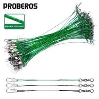 Fishing Tool Stainless Steel Anti-Bite Line Pin50pcsSteel wire line sub-line accessory set