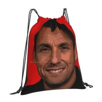 Adam Sandler Large Capacity School Backpack Laptop Bags Pop Art Watercolor Adam Sandler Portrait OneSize