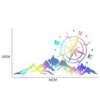 Car Sticker Mountains Navigate   Colorful Car Truck Sticker Colorful Mountains Car Sticker D-1478 65 x 35cm