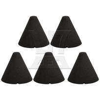 Yibuy 5 Set of 1.37x1.45inch Musical Instrument Piezo Drum Trigger Cone Electronic Drum Replacement