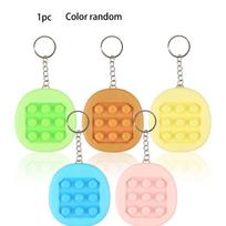 Maze Pinch Music Creative Release Stress Relieving Toy Pinch Bubble Keychain Bag Pendant Gift