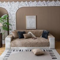 Sofa pagalvės vasarinis madingas daugiafunkcinis užvalkalas minkštas katės pojūčio sofos komplektas sofos pagalvė trims ar keturiems žmonėms 70x70cm 1pc gray
