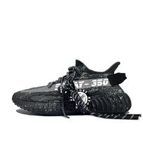 Adidas Originals Yeezy Boost 350 V2 Hat Tricks Synthetic Leather Slip Resistant Abrasion Resistant Low top Casual Shoes ID4811(Team499-) 36
