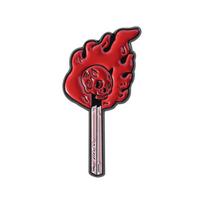 Skeleton Match See You In Hell Enamel Pins Halloween Punk Metal Brooch Lapel Badge Fashion Jewelry Accessories Gift for Friends