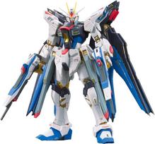 BANDAI SPIRITS RG Mobile Suit Gundam SEED DESTINY Strike Freedom Gundam Scale Plastic Model Kit ZGMF-X20A 1/144 Pre-Colored auksas